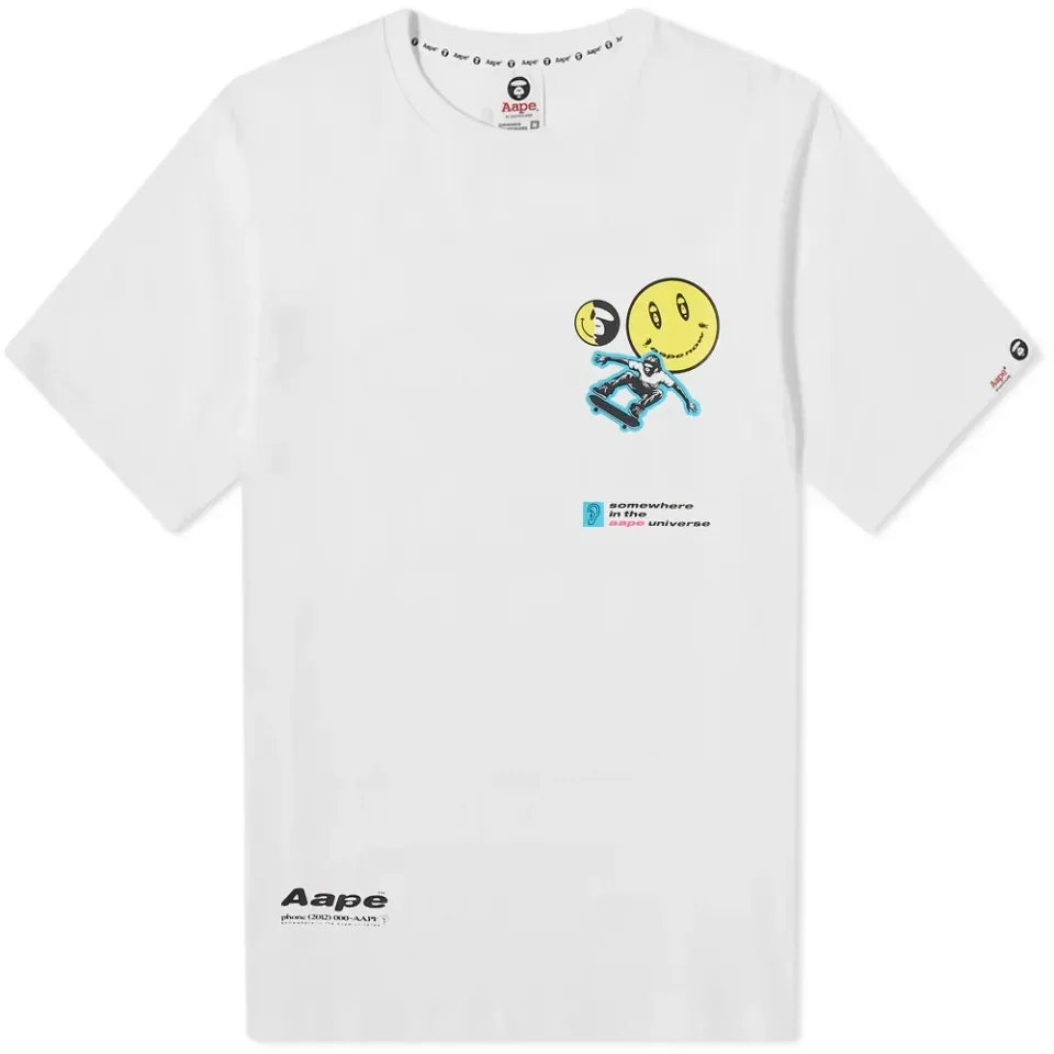 AAPE Skate Smiley T-Shirt