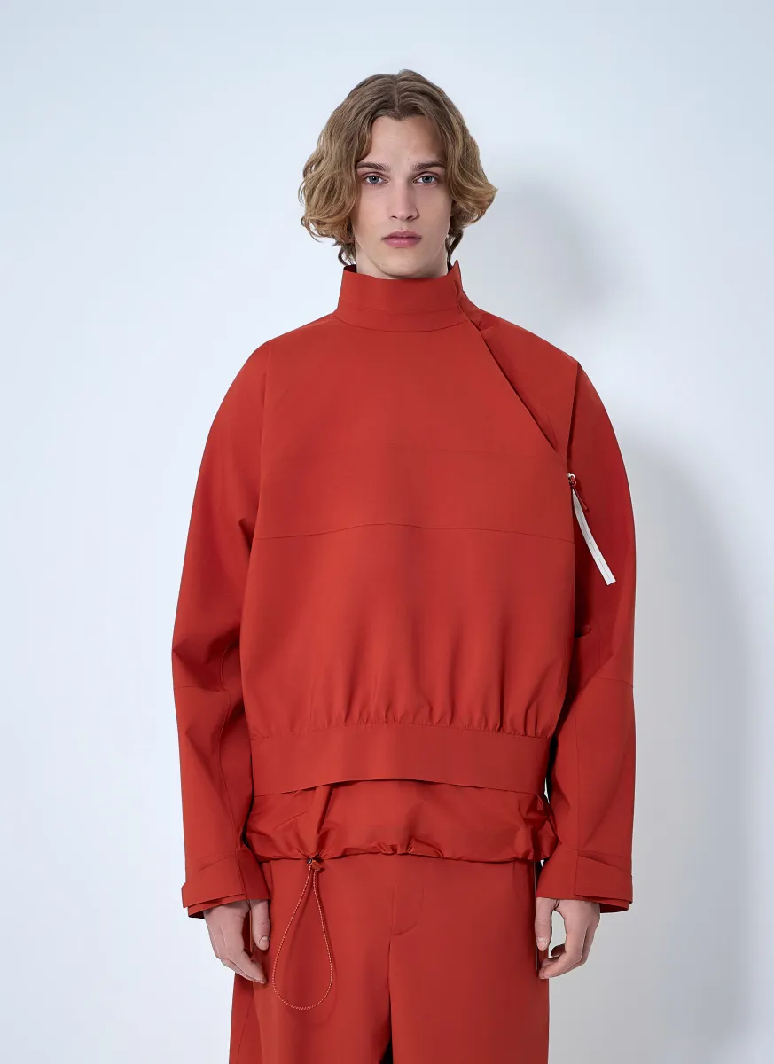 Asymmetric Zip Jacket