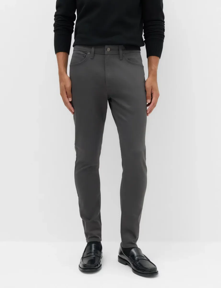 Skinny Fit Stretch Jeans Dark Slate
