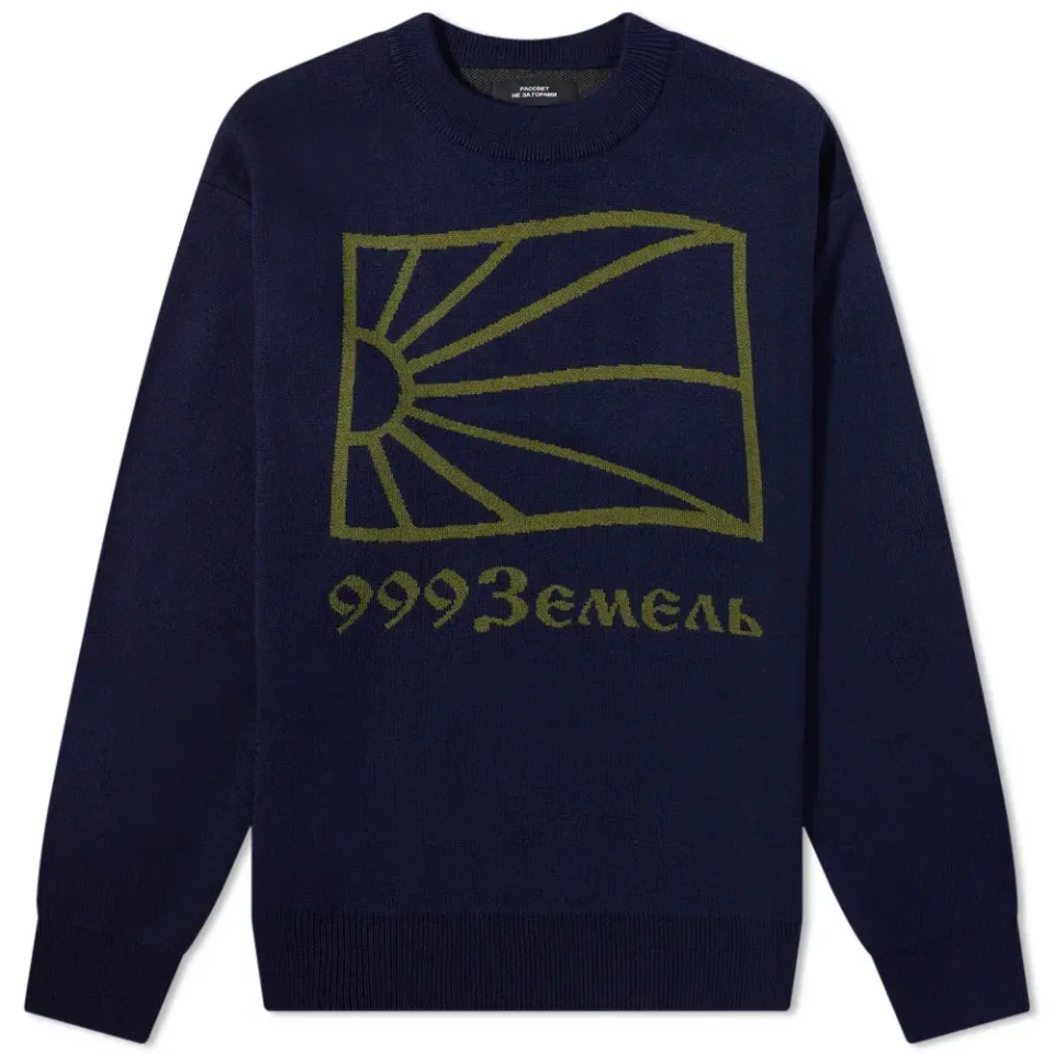 Logo Crew Knit