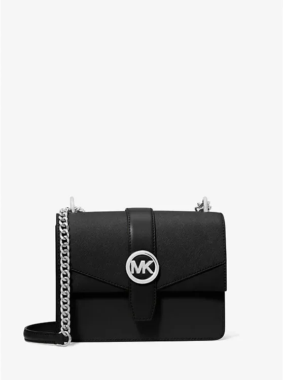 Greenwich Small Saffiano Leather Crossbody Bag
