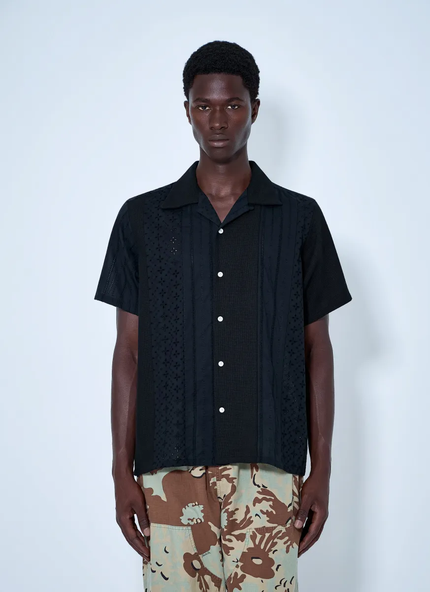 Lace Patchwork Shirt