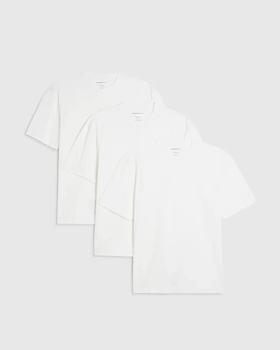 Regular Fit Cotton T-Shirts 3 Pack