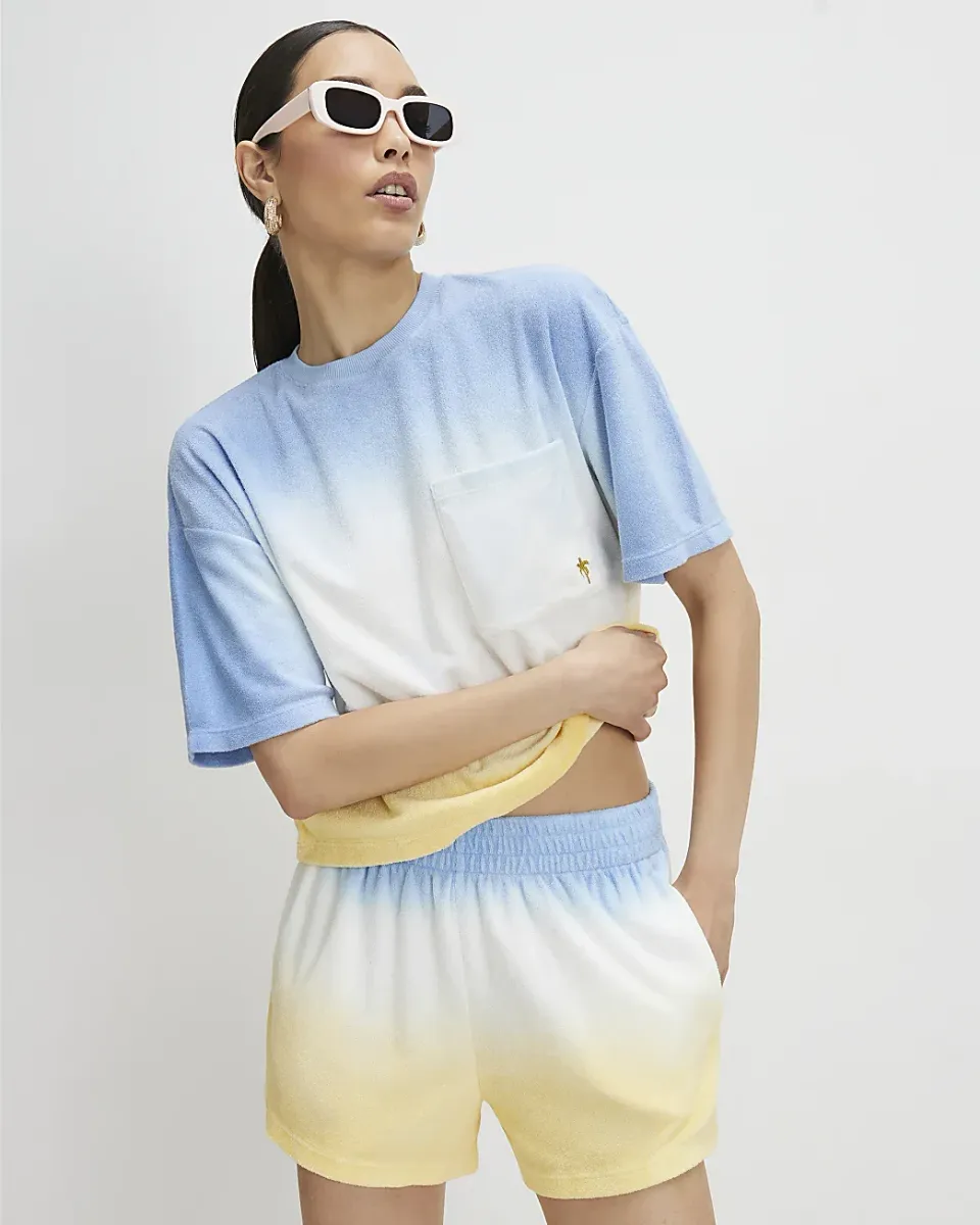 Ombre Towelling Shorts