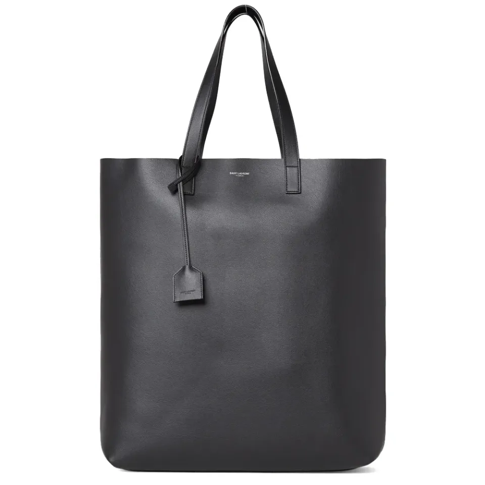 Matte Leather Shopper Bag