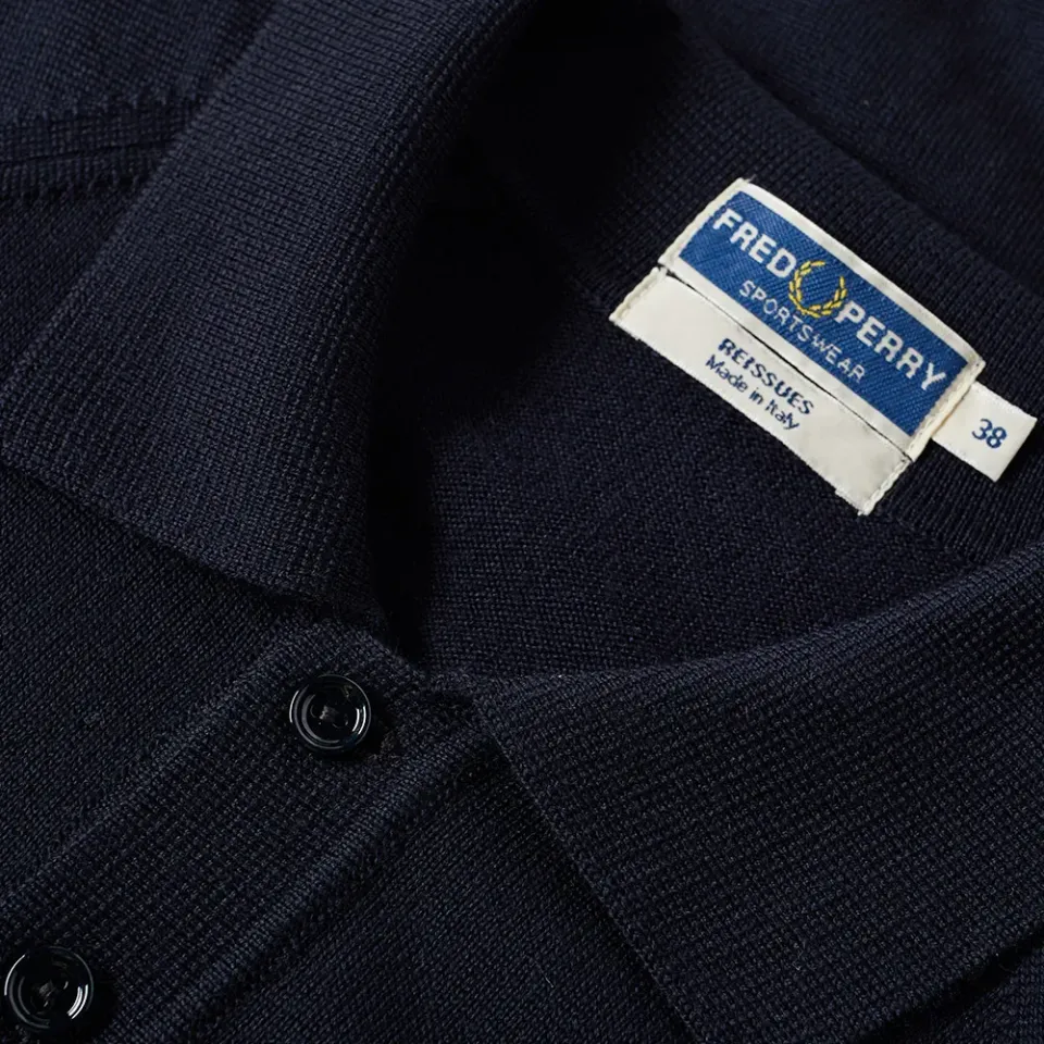 Fred Perry Reissues Tipped Cuff Knit Polo