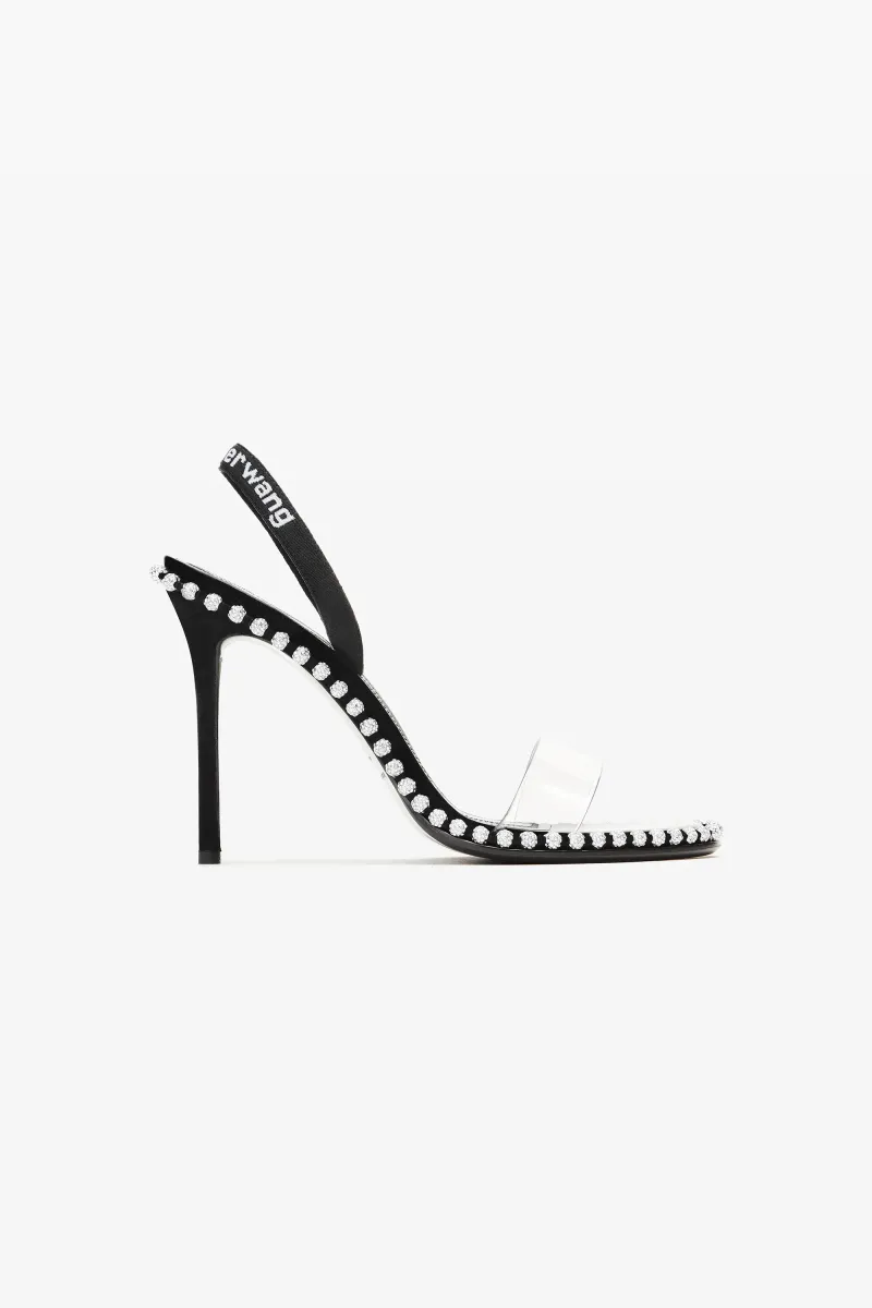 nova crystal strap sandal