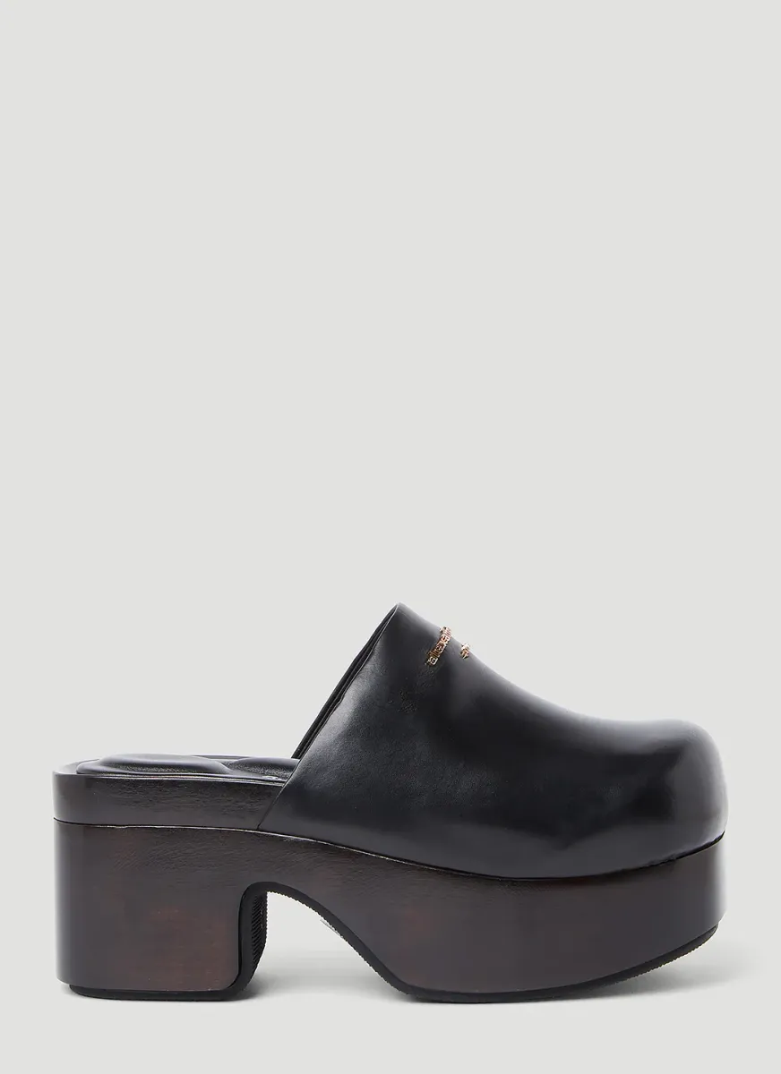 Zoe Leather Clogs