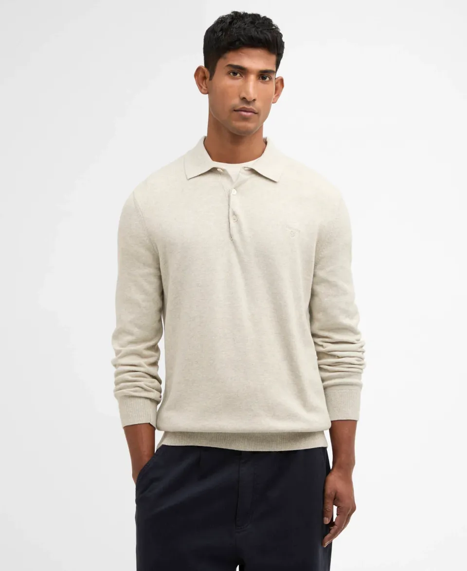 Pima Cotton Knitted Polo Shirt