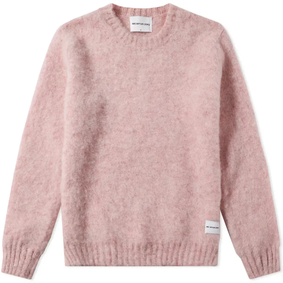Brushed Shetland Crew Knit