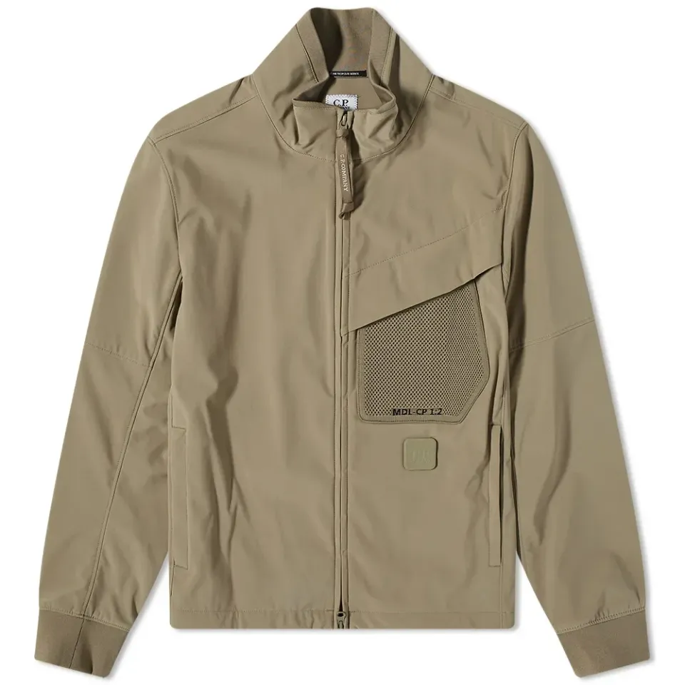 Metropolis Patch Logo Shell Jacket