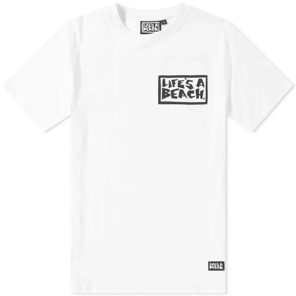 Life's a Beach LAB Logo Tee