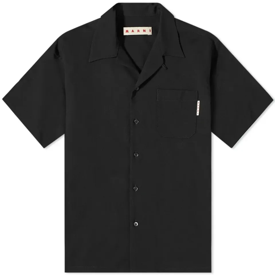 Logo Tab Vacation Shirt