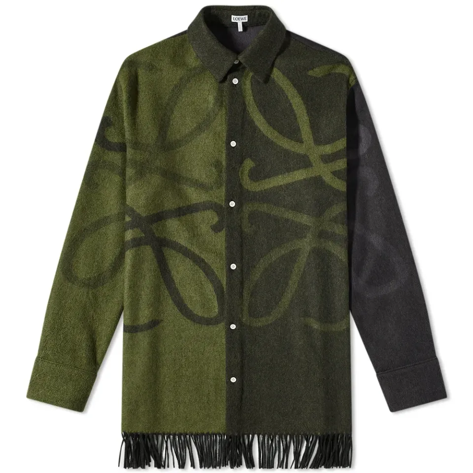 Anagram Blanket Overshirt