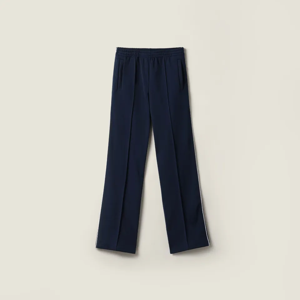 Technical jersey pants