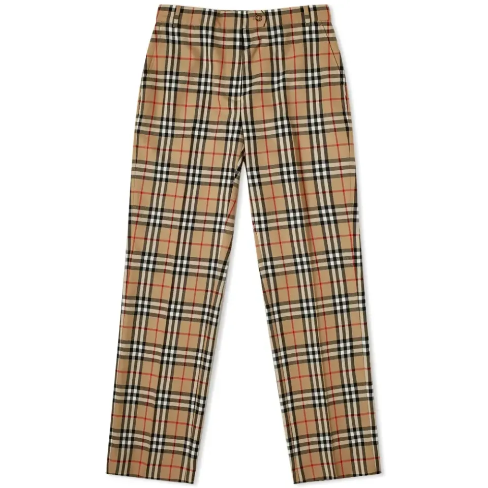 Checked Trouser