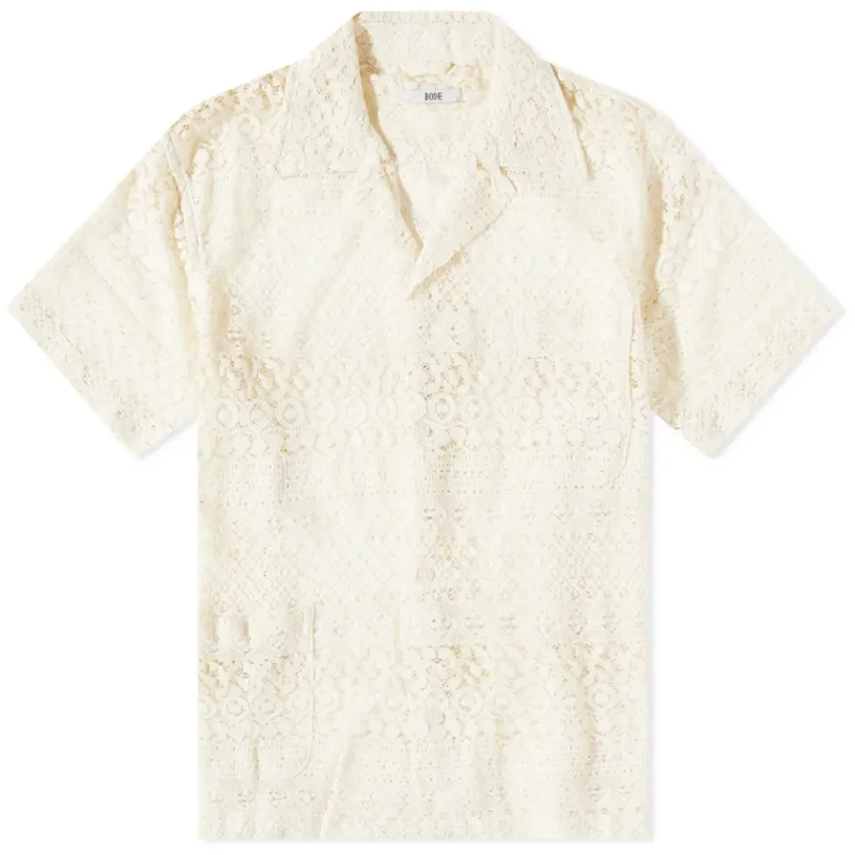 Lace Sampler Short Sleeve Shirt