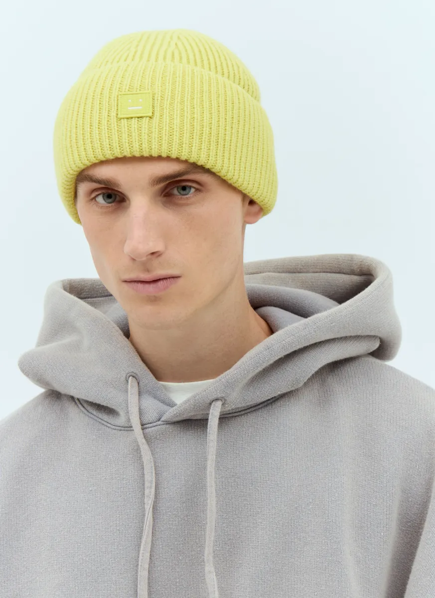 Small Face Logo Beanie Hat