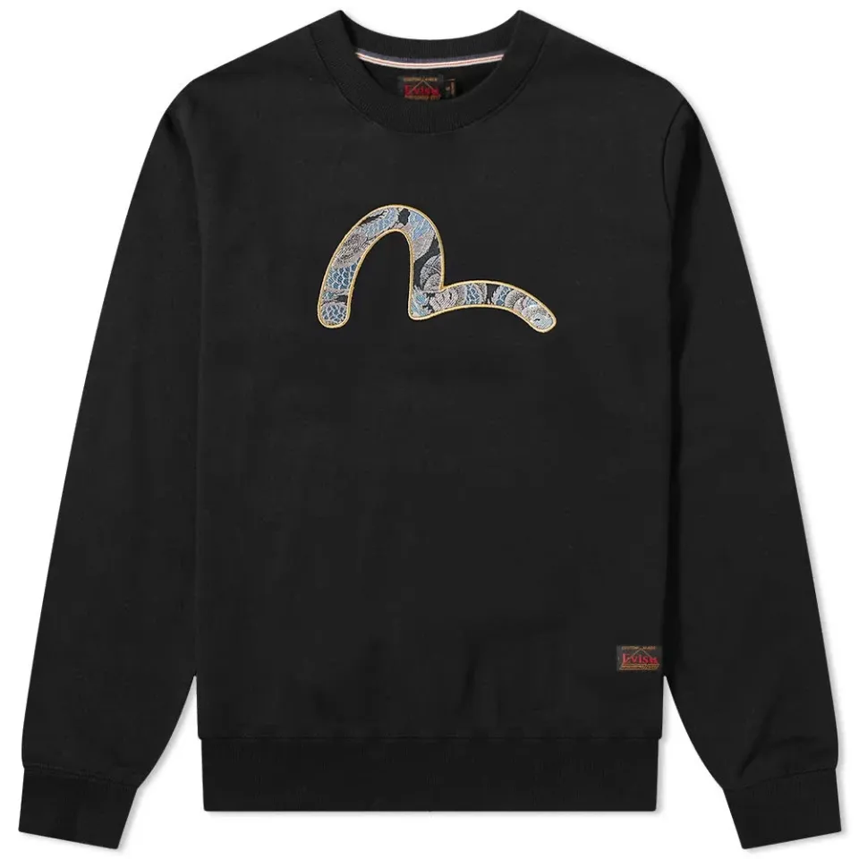 Seagull Embroidery Crew Sweat