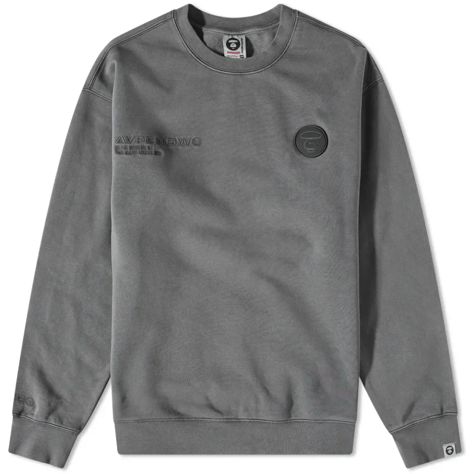 AAPE AAPE Now Washed Crew Sweat