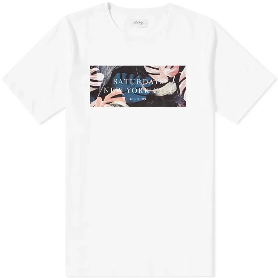 Monstera Block Logo Tee