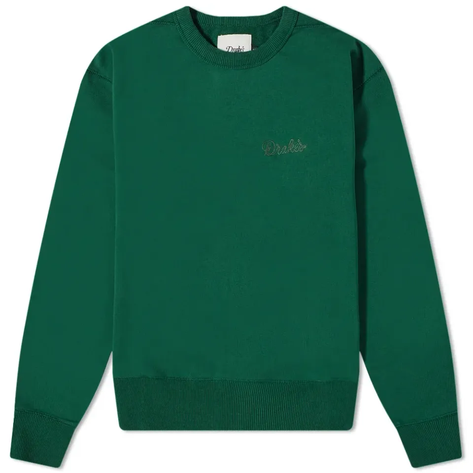 Embroidered Logo Crew Sweat