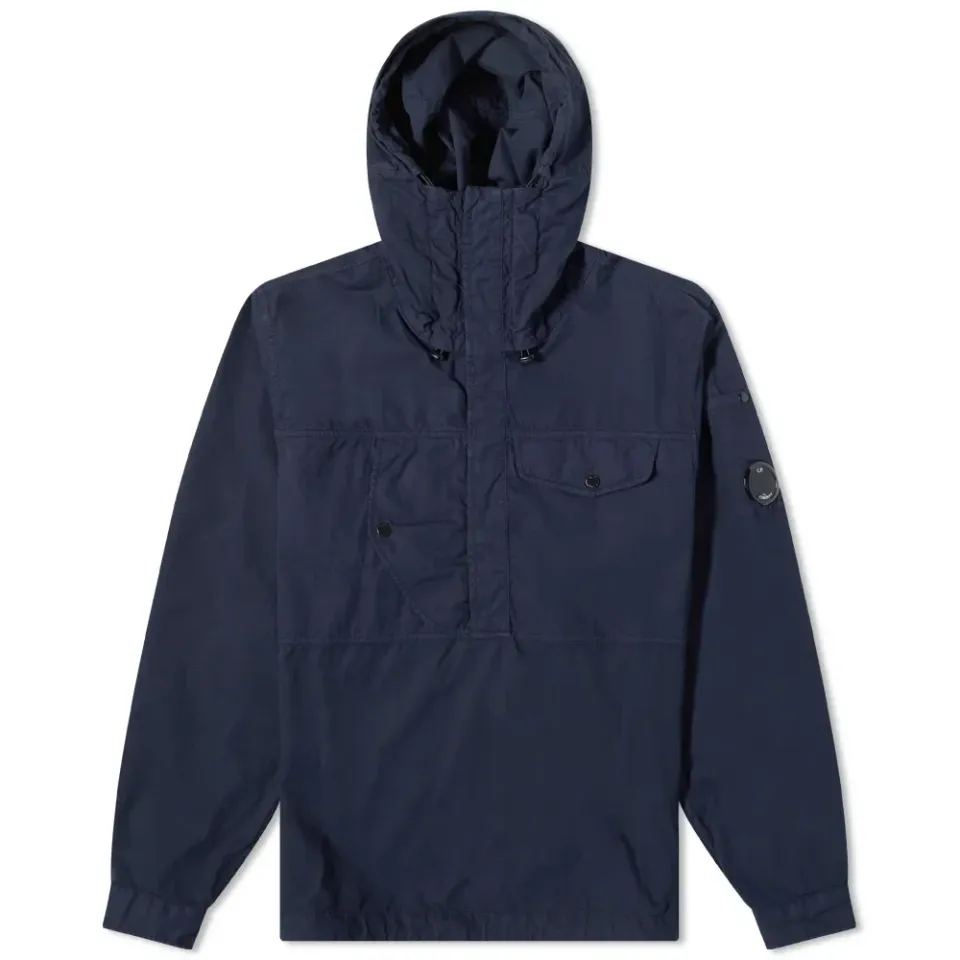 Arm Lens Popover Hooded Overshirt