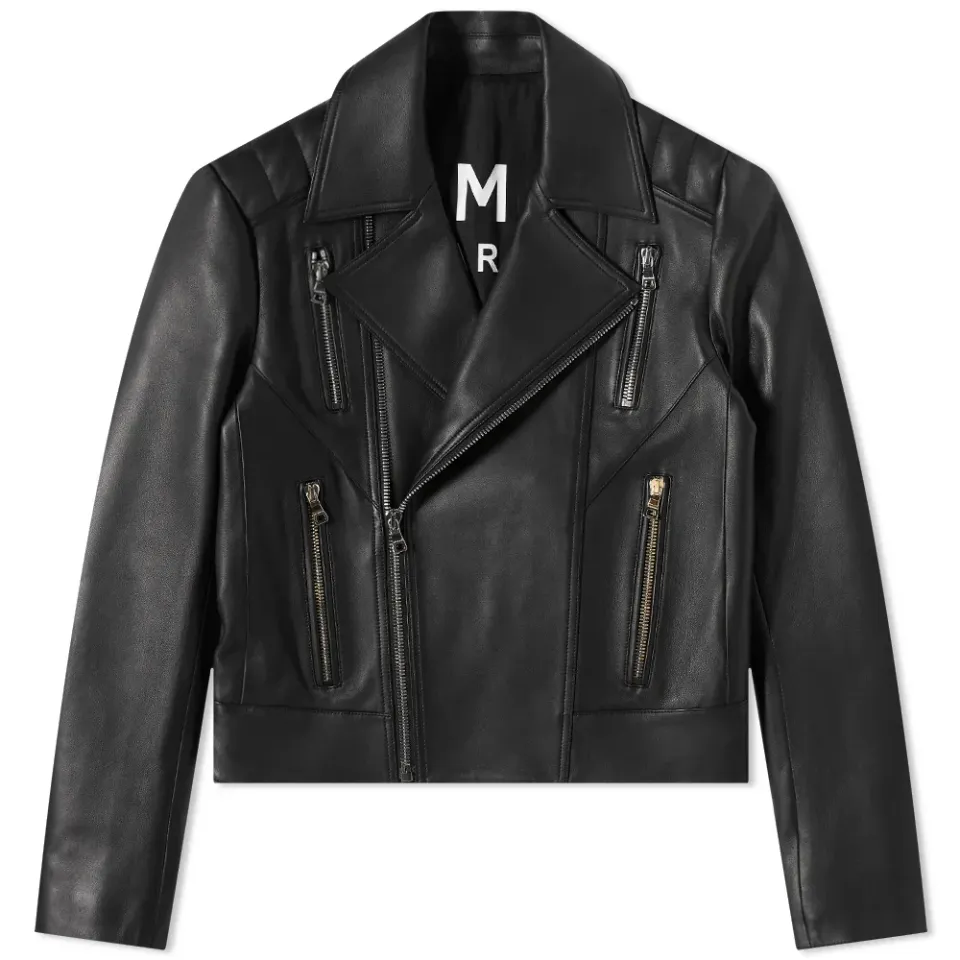 Zipped Biker Jacket