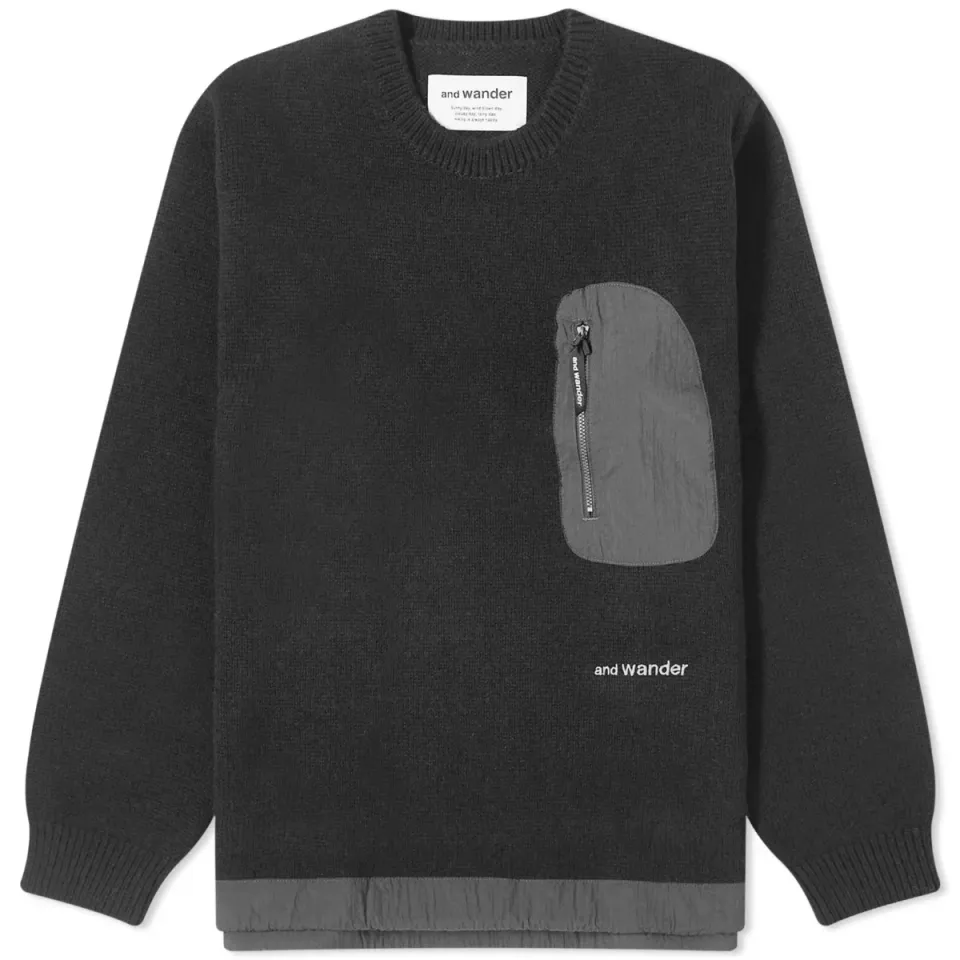 Shetland Wool Crew Knit