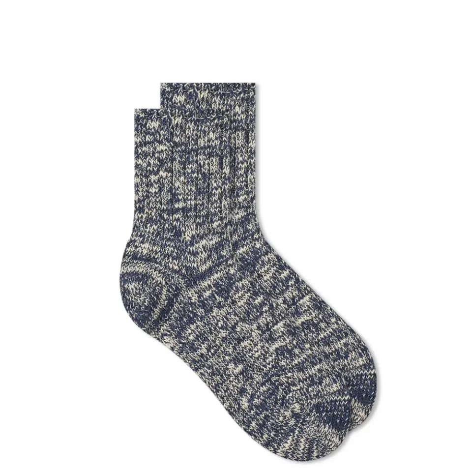 Low Gauge Slub Ankle Socks