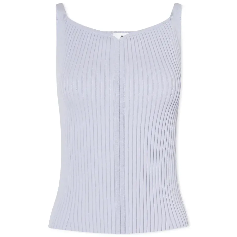Rib Knit Swallow Tank Top
