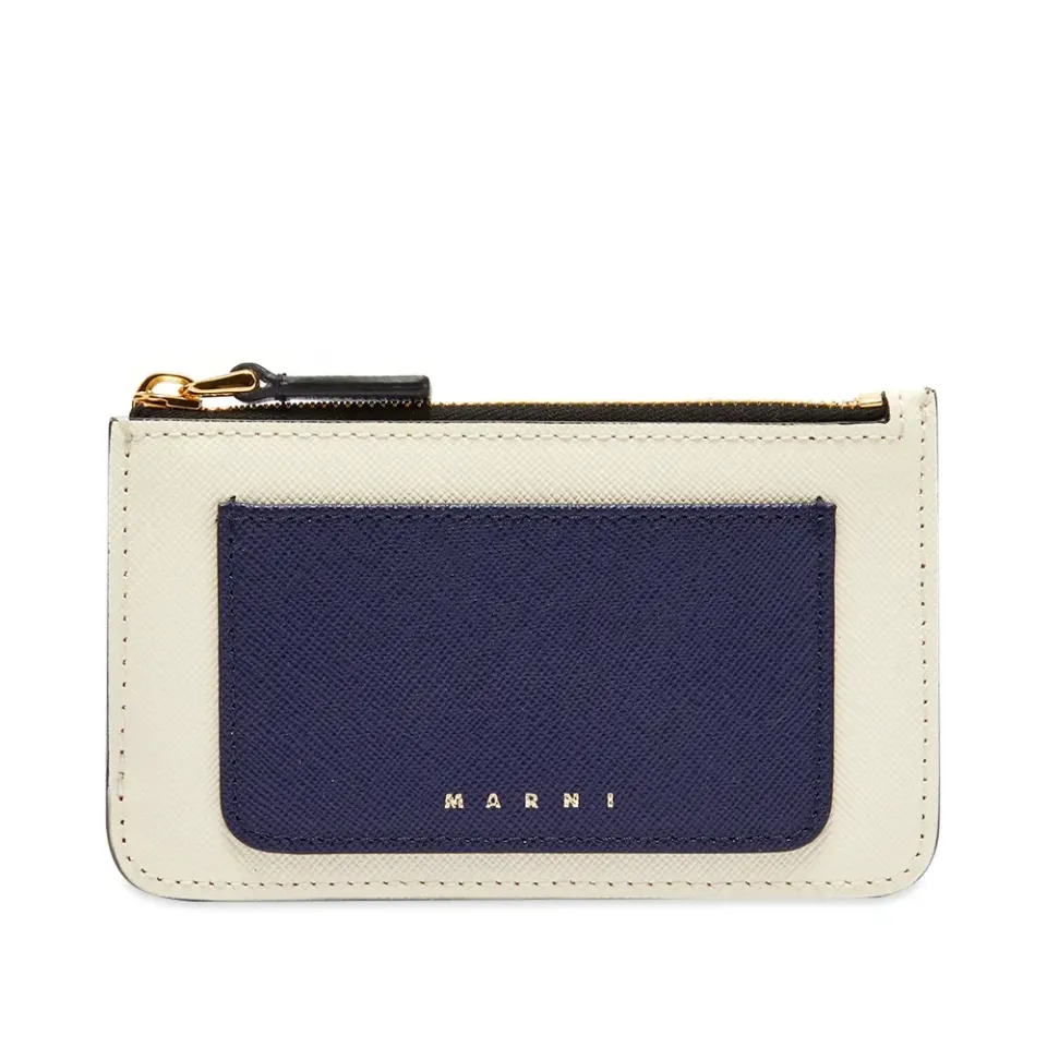 Colour block credit card holder
