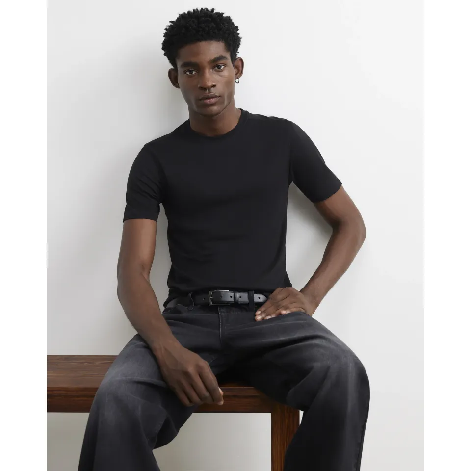 Muscle Fit Cotton Stretch T-Shirt