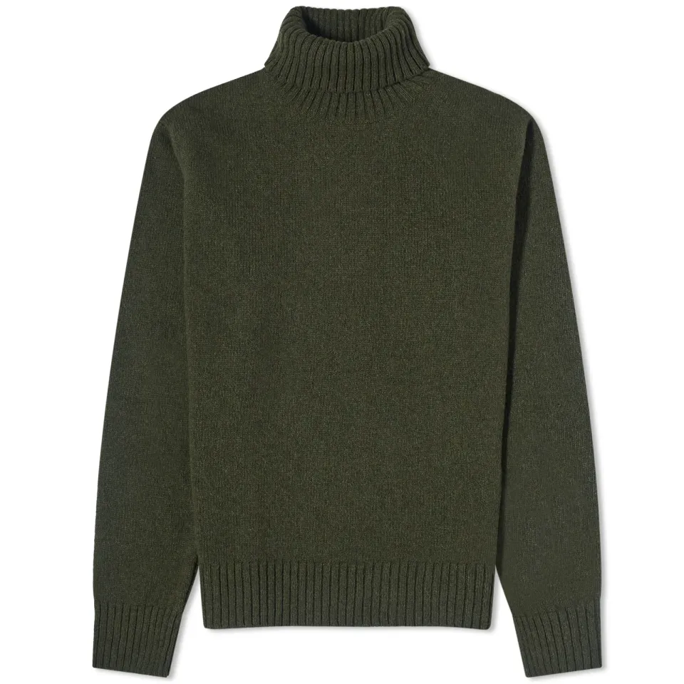 Eco Wool Roll Neck Knit
