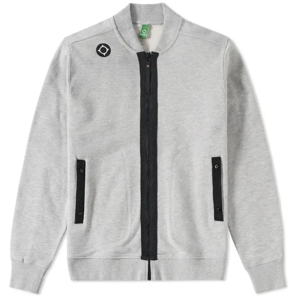Zipped Bomber Jacket
