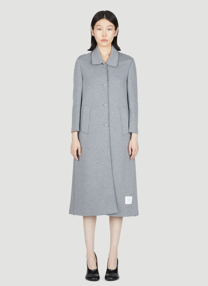 Cotton-Jersey Pea Coat