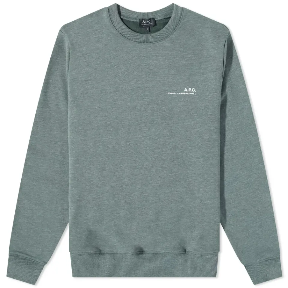 A.P.C. Item Logo Crew Sweat