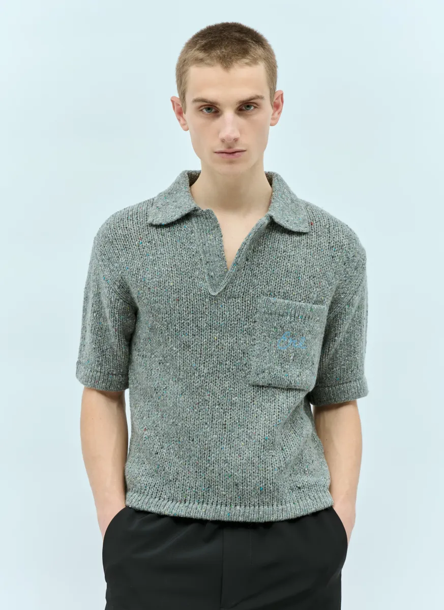 Knit Polo Shirt