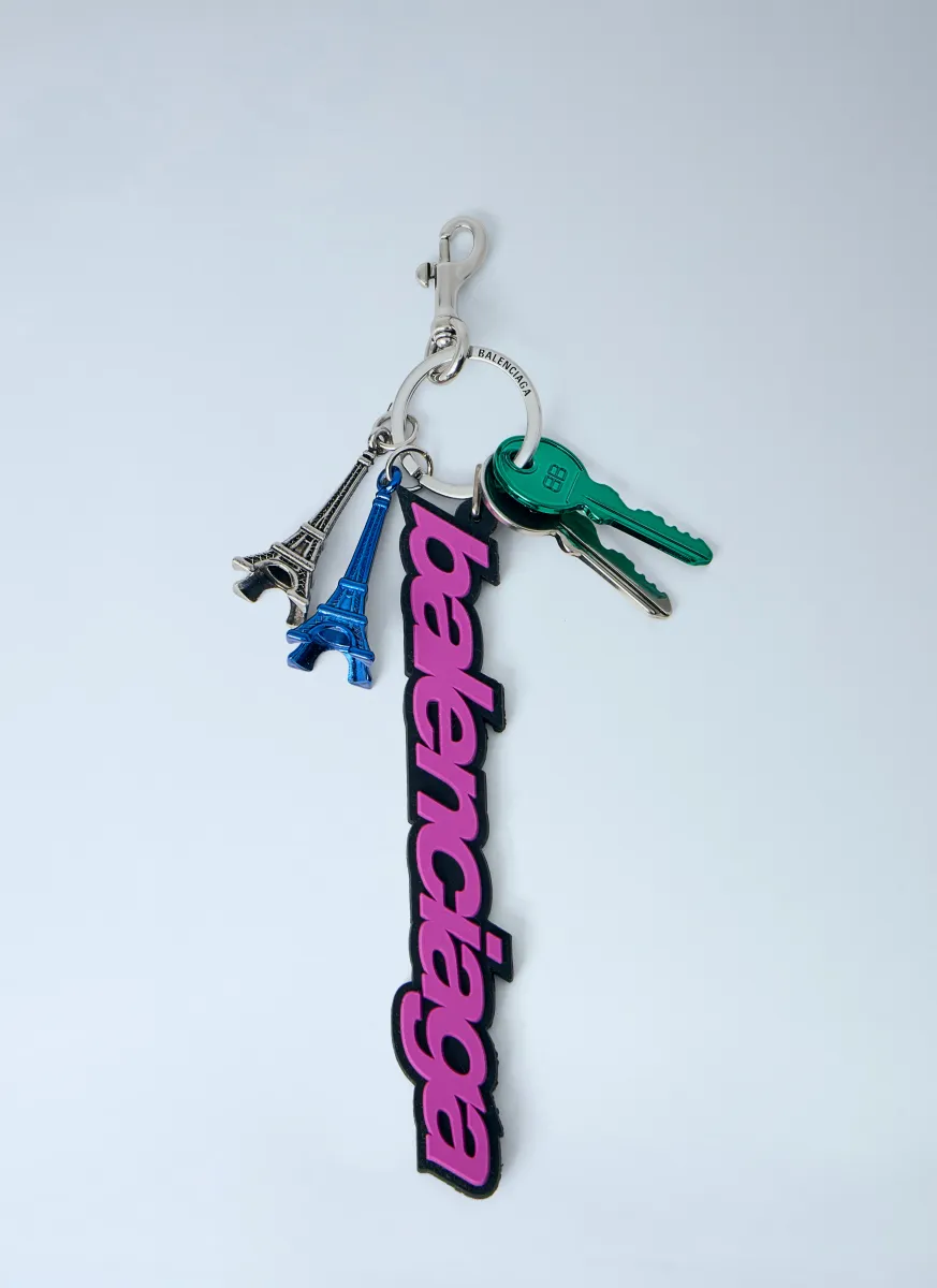 Biker Logo Keychain