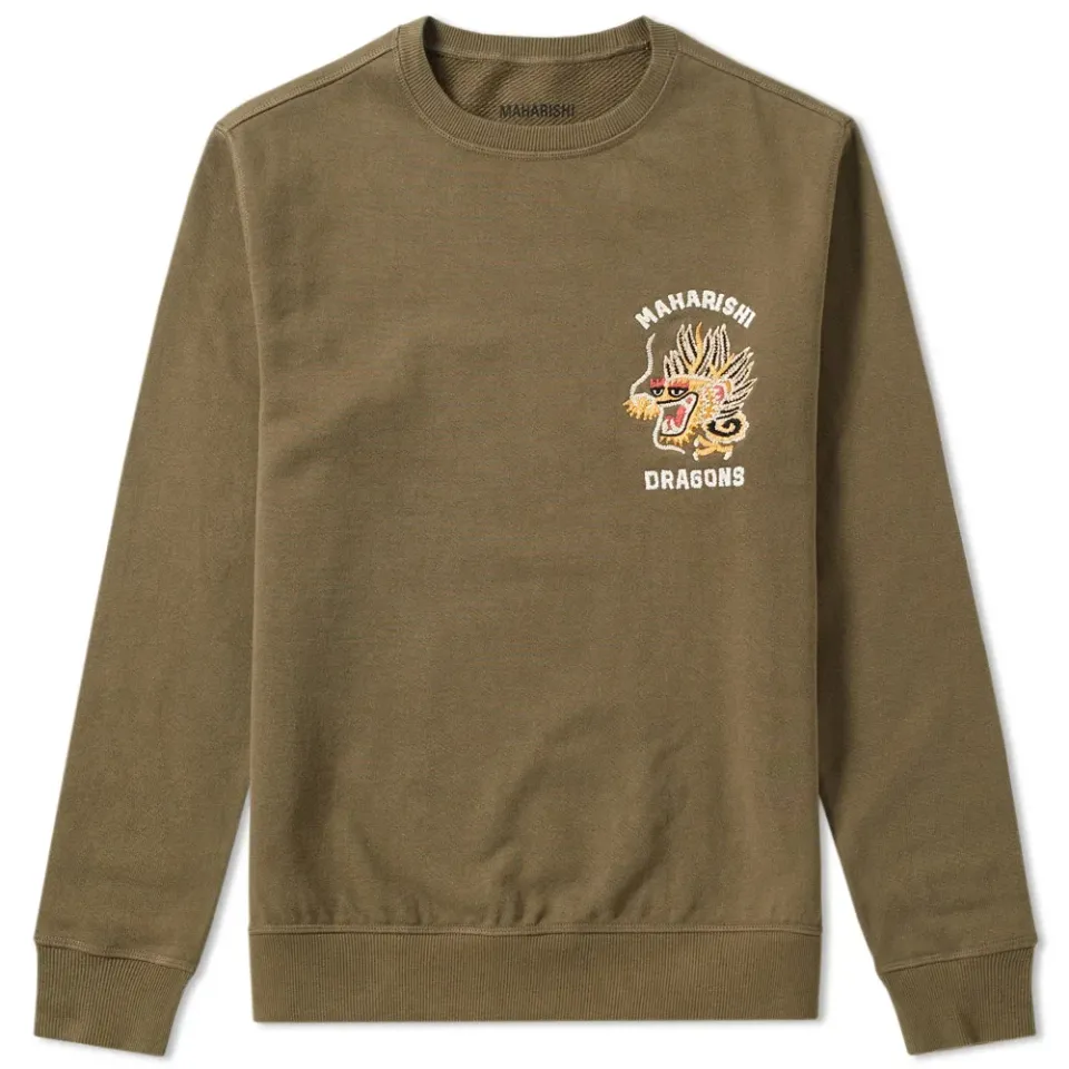 Golden Chest Crew Sweat