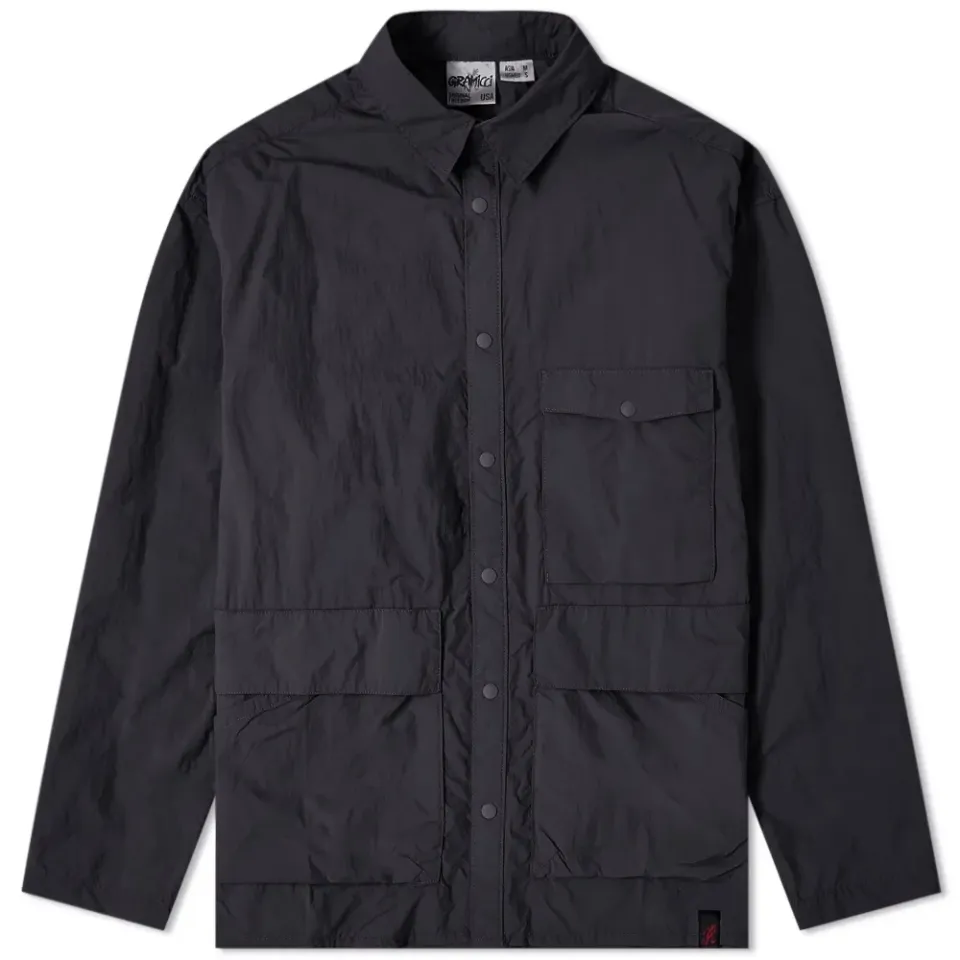 Packable Nylon Overshirt