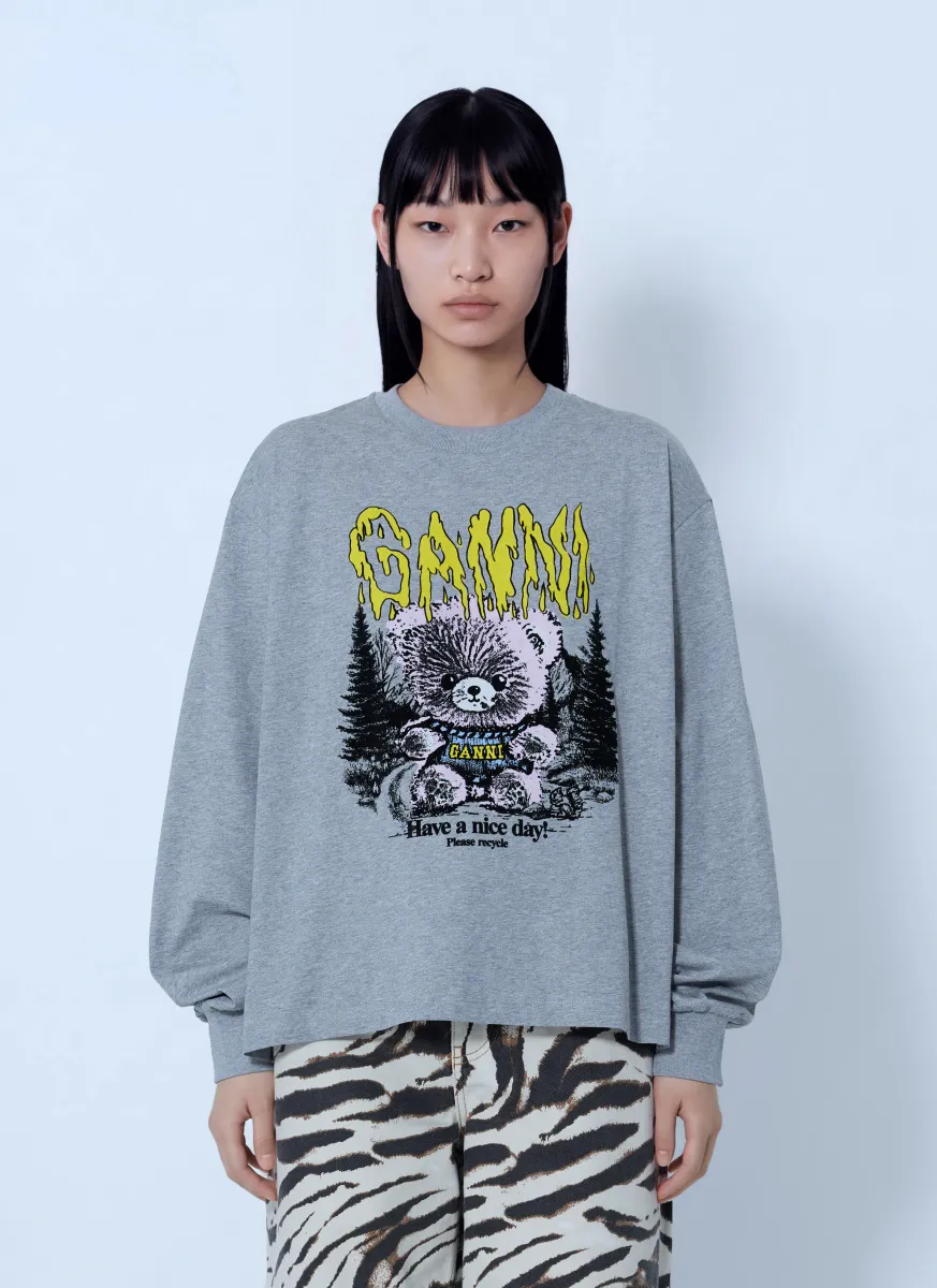 Basic Cotton Jersey Longsleeve