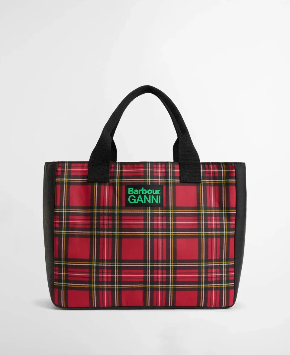 x GANNI Waxed Tote Bag