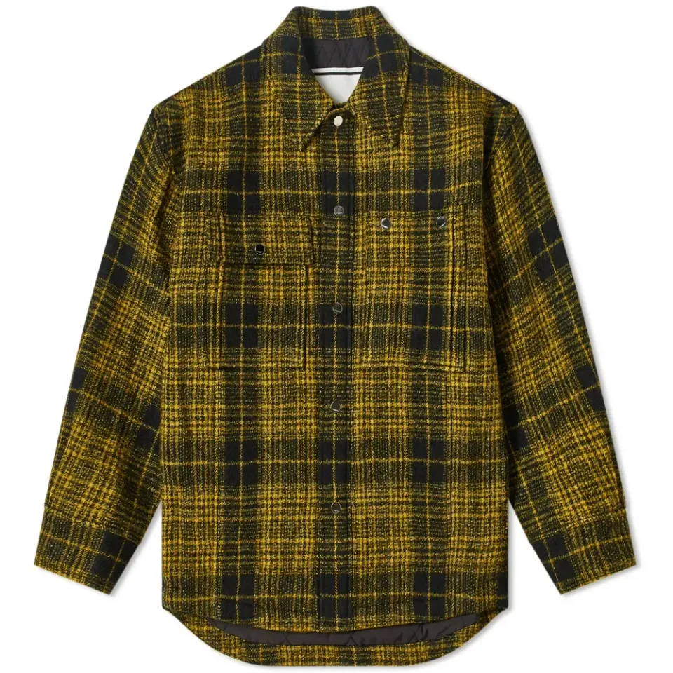 Quilted Check Shirt Jacket
