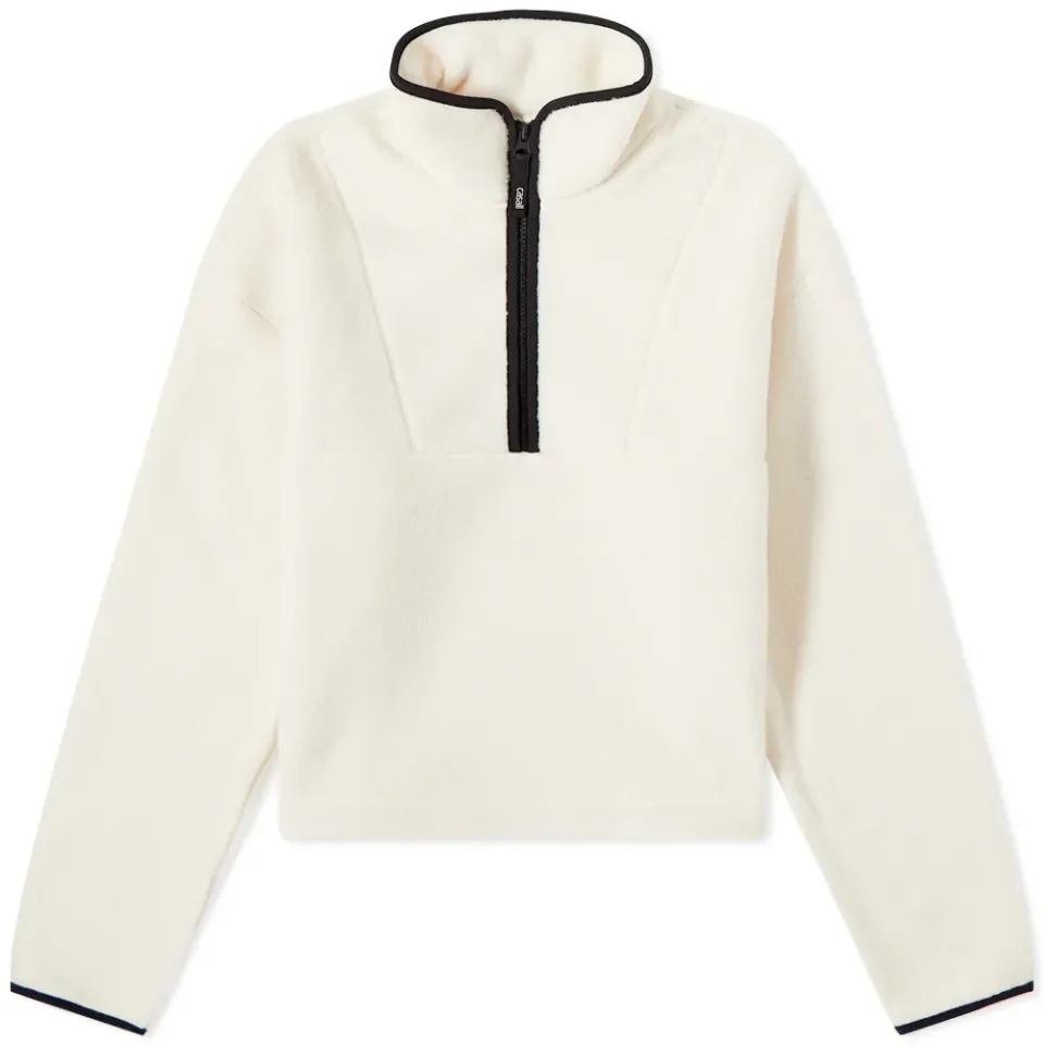 Pile Half Zip Fleece Top