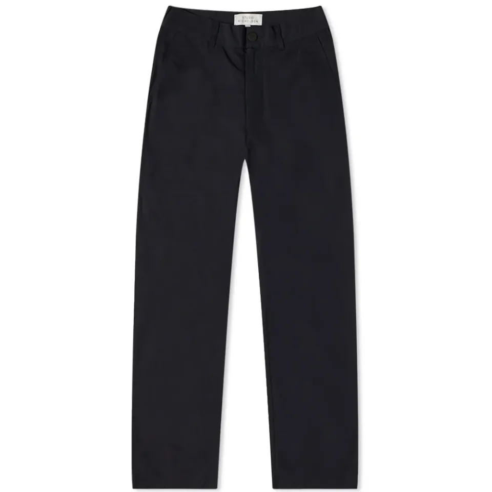 Bill Narrow Leg Cotton Pant