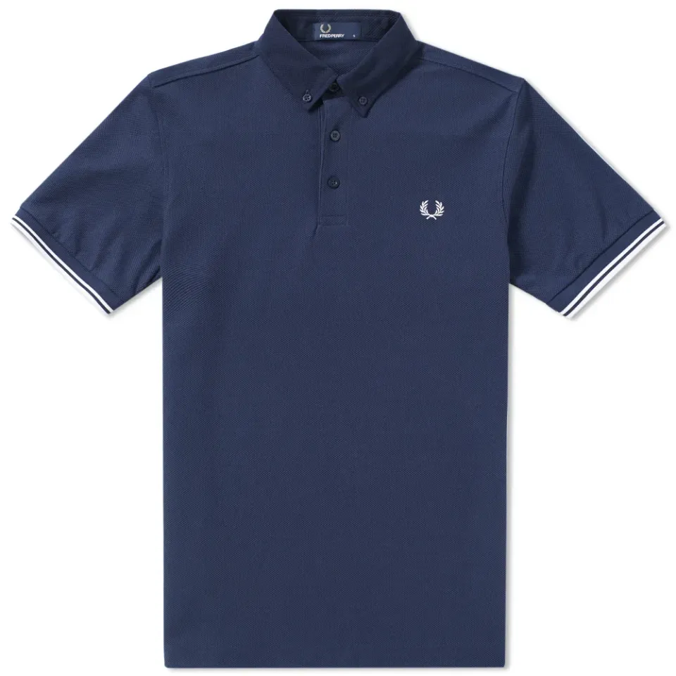 Fred Perry Woven Collar Polo