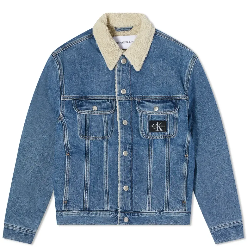 Regular Sherpa Denim Jacket