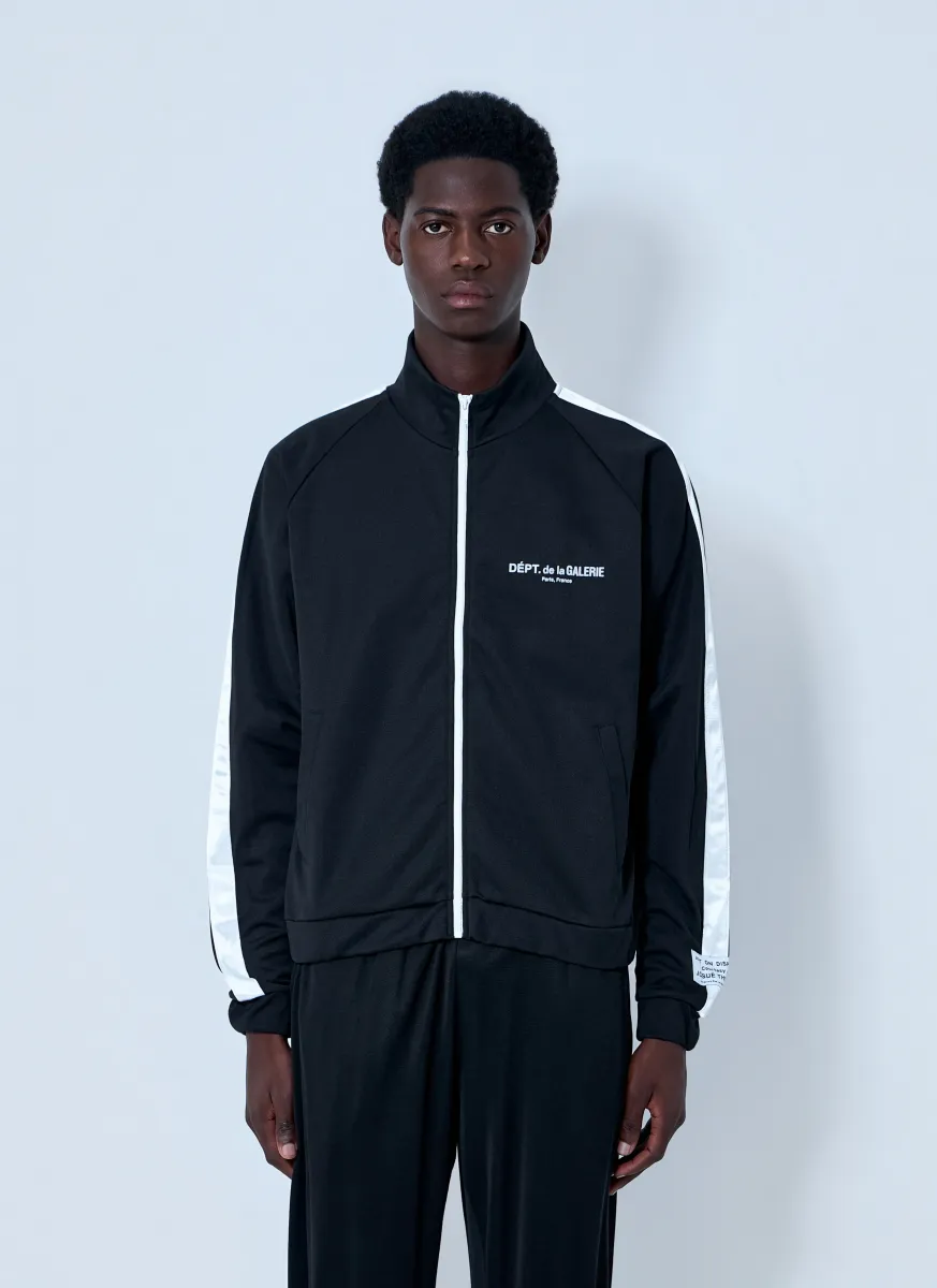 Track Jacket with Logo Detail