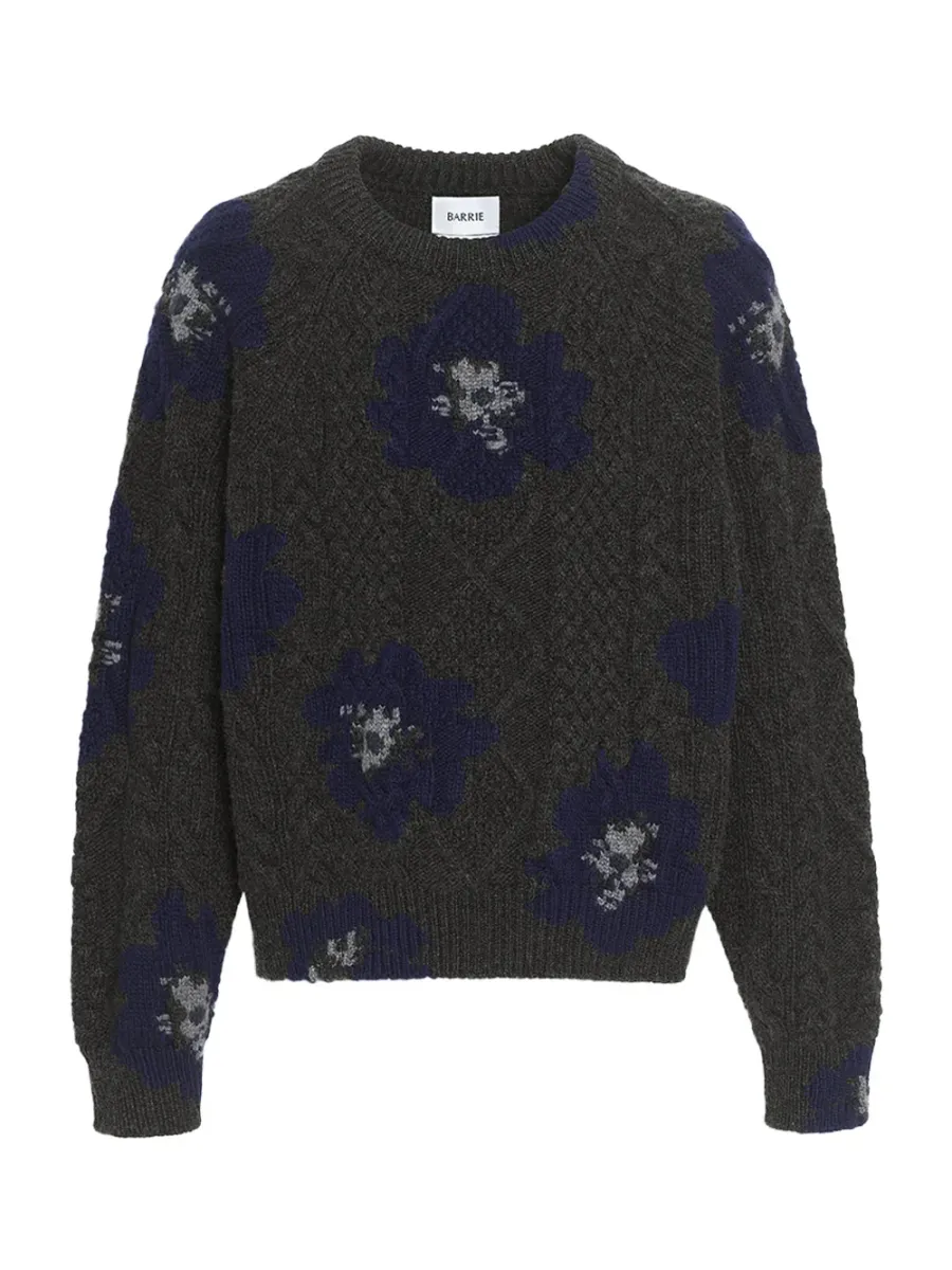 floral jumper Charcoal